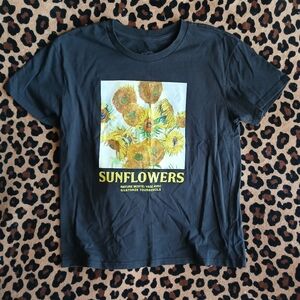 Mighty Fine Vincent Flowers Tshirt Size LG
